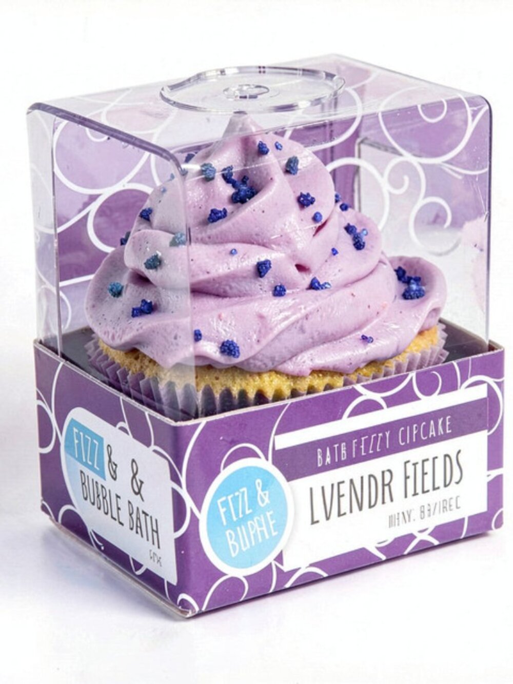 Fizz & Bubble Bubble Bath Cupcake, Lavender